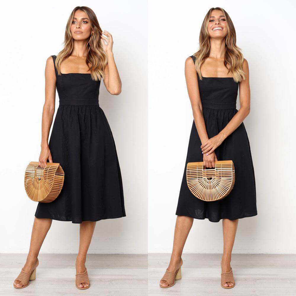 Valenzora | Partykleid einfarbig