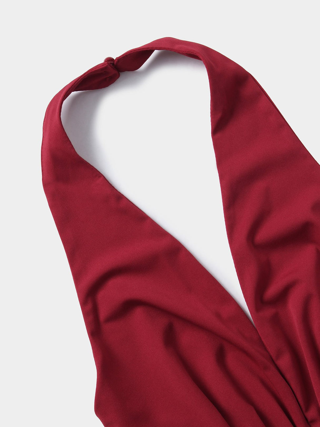 Valenzora | Tiefer V-Ausschnitt Ärmelloser Jumpsuit mit weitem Bein