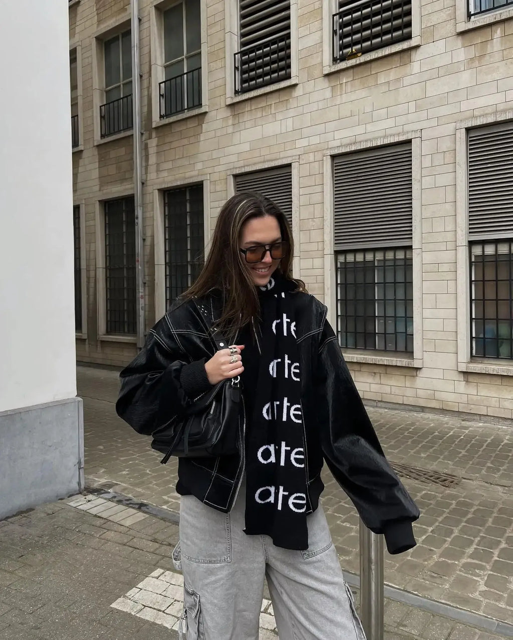 Valenzora - Rough leather jacket