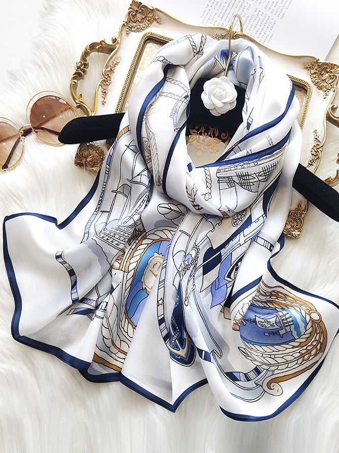 Valenzora | Luxurious women's scarf made of mulberry silk