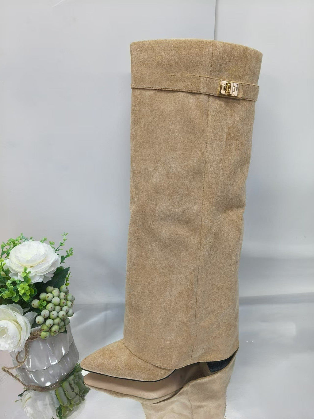 Valenzora | Closure Trousers Boots Riding Boots Mid-calf