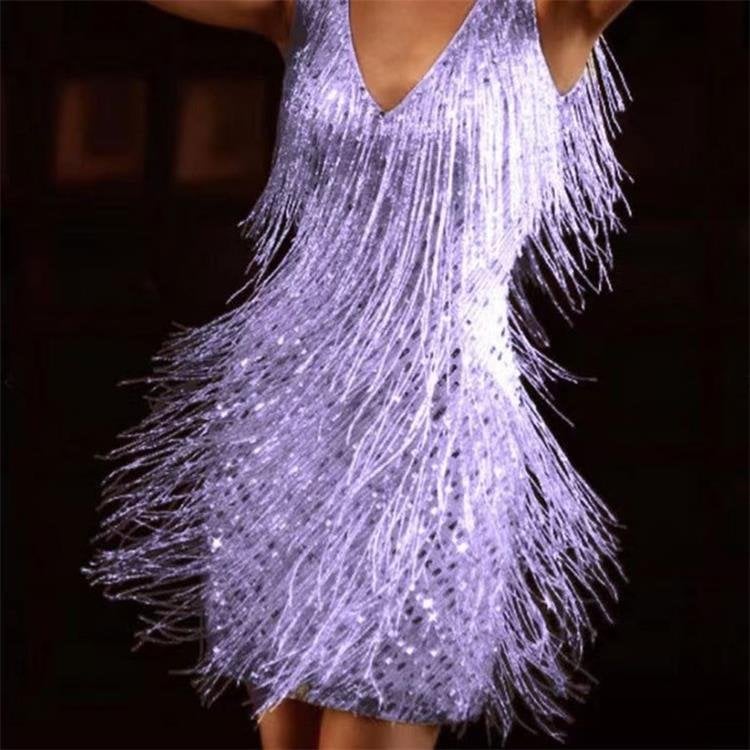 Valenzora | Slipdress mit V-Ausschnitt