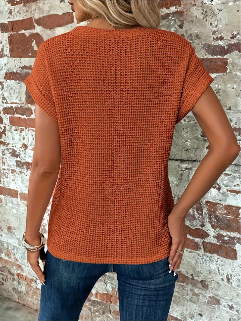 Valenzora | CASUAL KNIT TOP