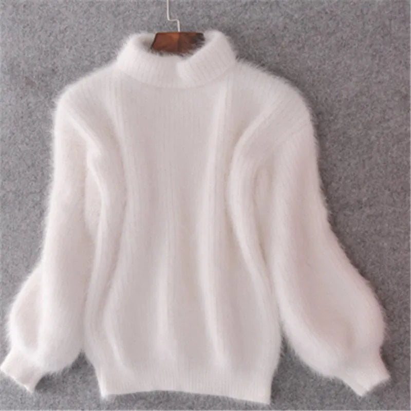 Valenzora | Loosely knitted women's sweater, solid colors
