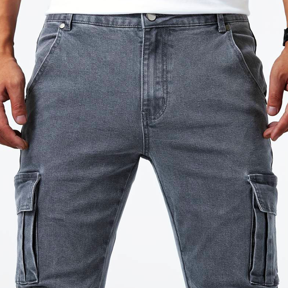 Valenzora | Jeans mit Cargotaschen