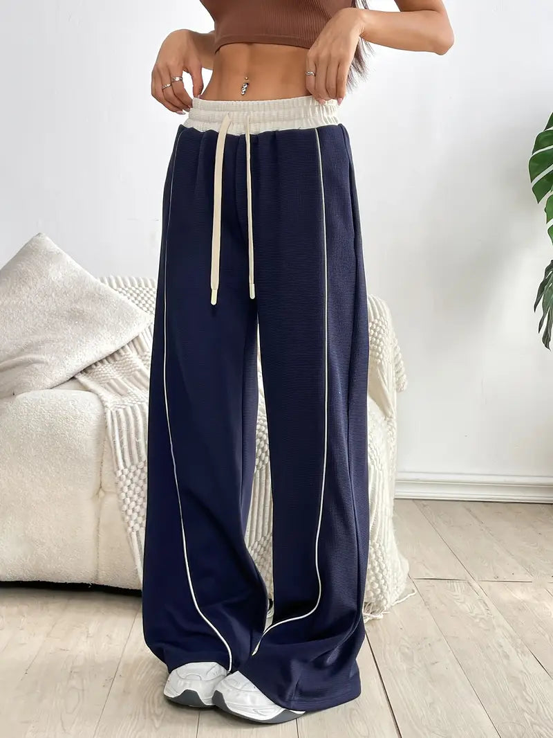 Valenzora | Comfortable wide-leg jogging pants with stretch for women
