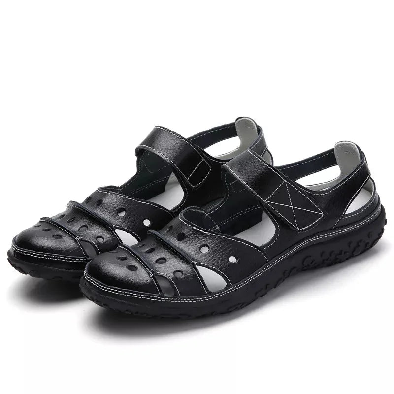 Valenzora | Orthopedic spring sandals with comfortable Velcro closure