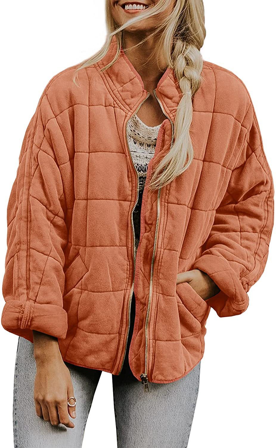Valenzora | Lockere Jacke aus dicker Baumwolle
