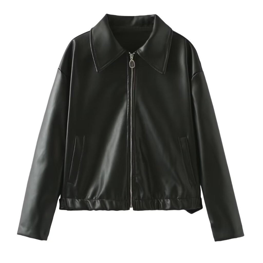 Valenzora | Elegante Lederjacke