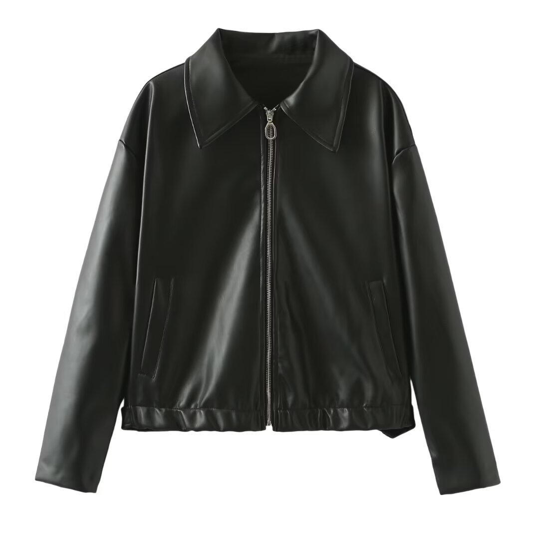Valenzora | Elegante Lederjacke