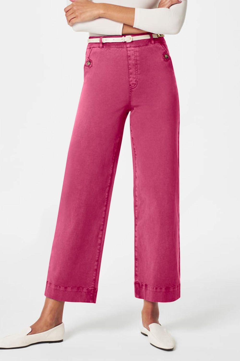 Valenzora | High-Waist Jeans mit Taschen: Klassisch, elegant und vielseitig