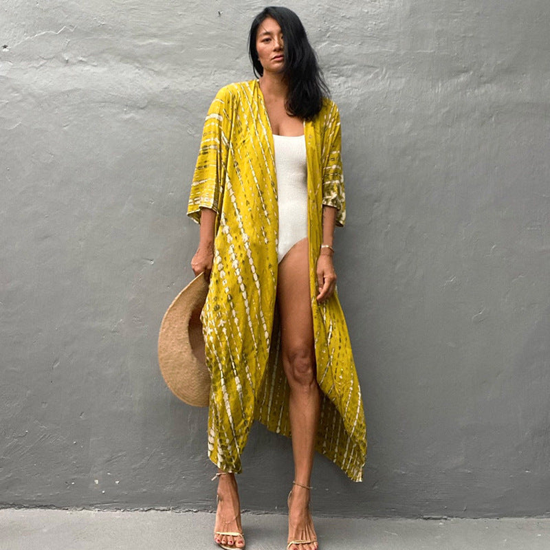 Valenzora | Glamorous Sun Protection Resort Beach Dress Cover Up