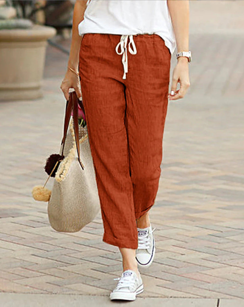 Valenzora | Comfortable linen trousers Light & Stylish