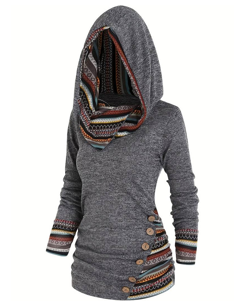 Valenzora | Legere Hoodies in Kontrastfarben
