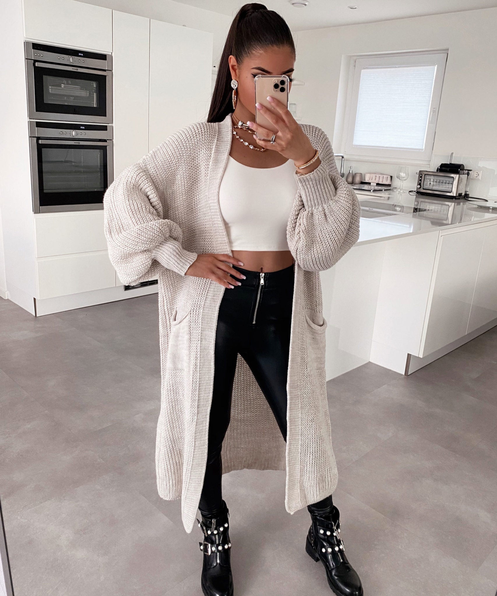 Valenzora lange Beige