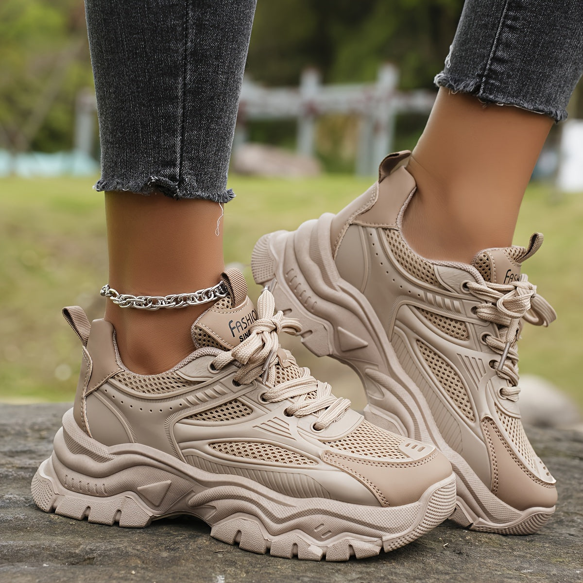 Valenzora | Plateau-Sneaker mit modernem Look