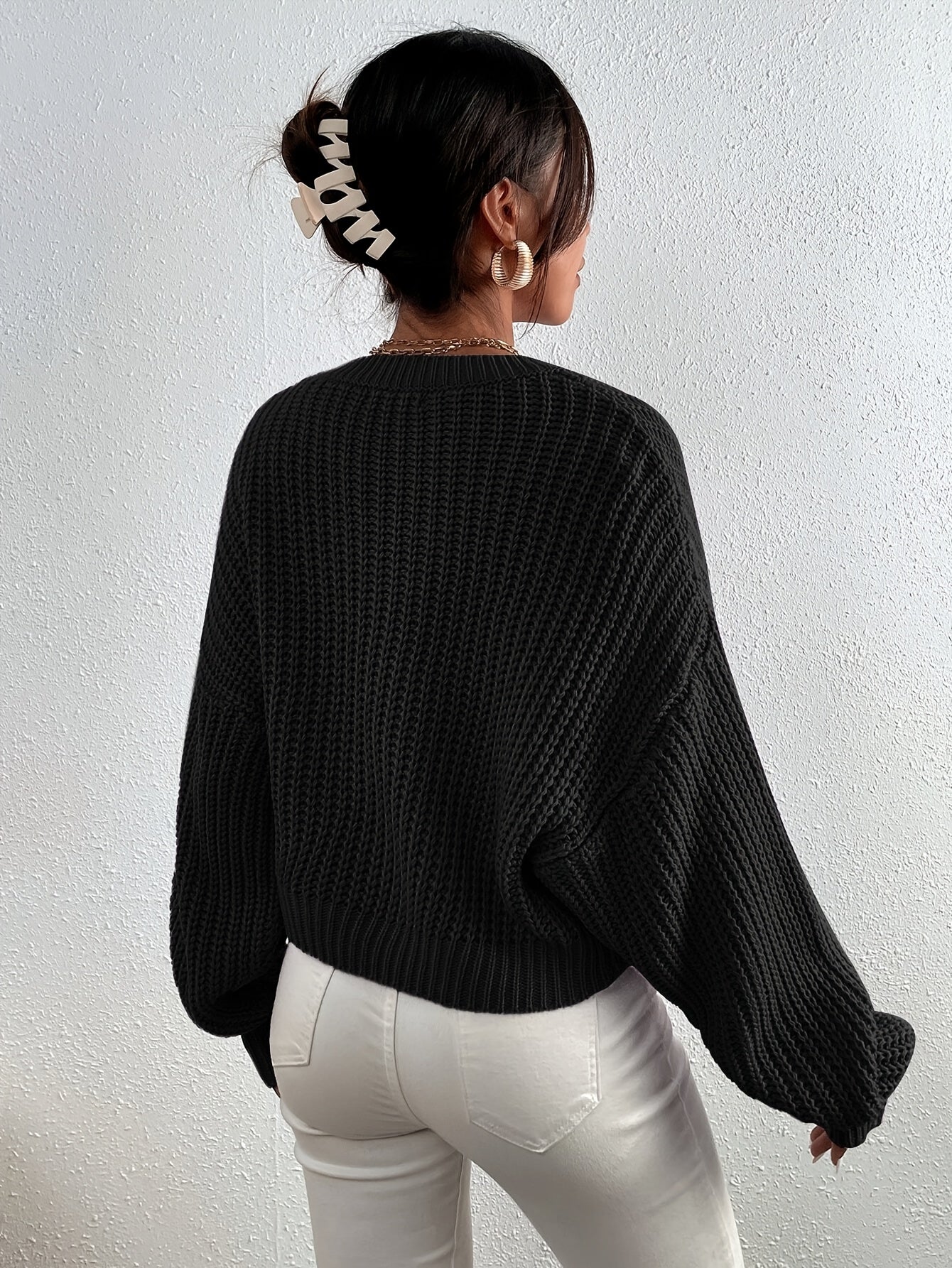 Valenzora | Lässiger langer Pullover für Damen mit