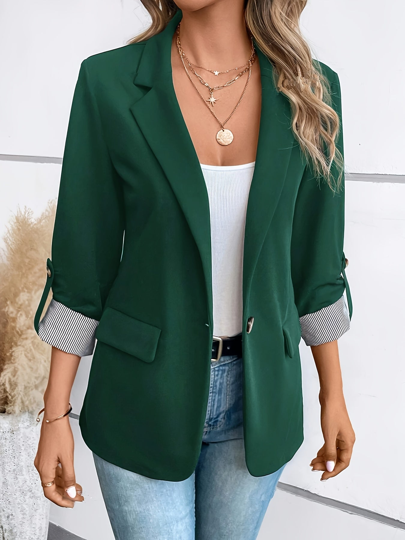 Valenzora | Eleganter Business-Langblazer mit