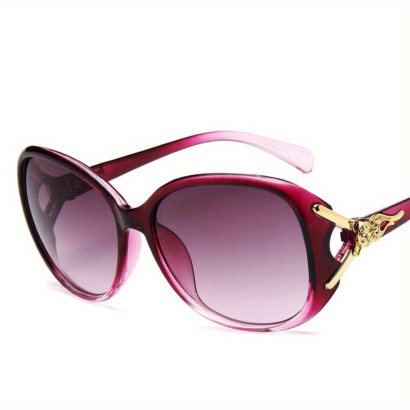 Valenzora | Große Sonnenbrille mit Farbverlauf für Damen