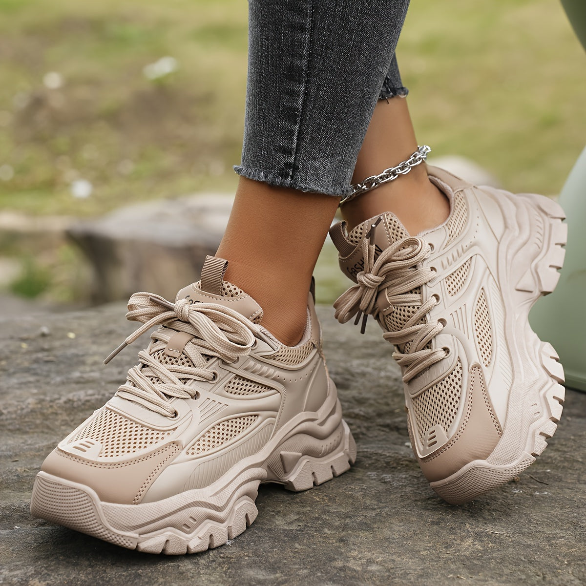 Valenzora | Plateau-Sneaker mit modernem Look