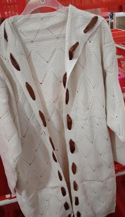 Valenzora | Fashionable cardigan with hood