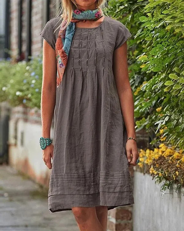 Valenzora | Vintage and casual women's dresses made of sturdy linen