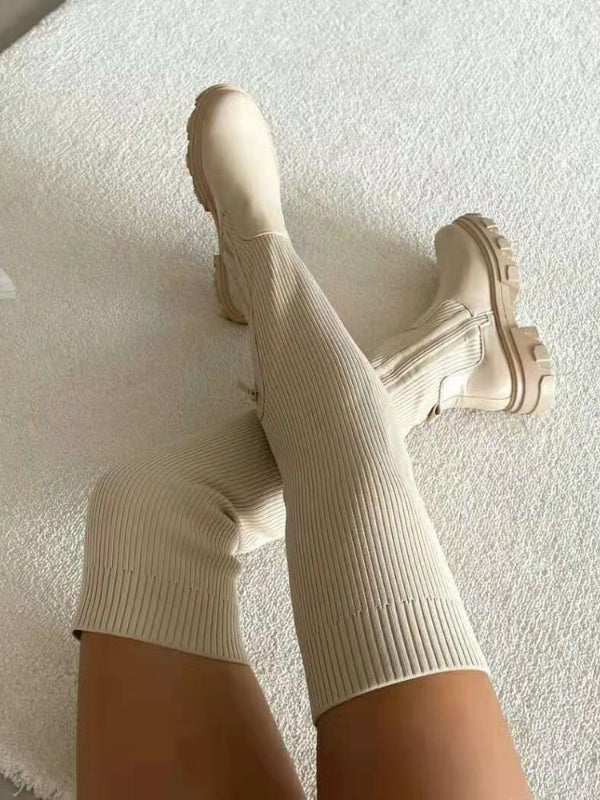 Valenzora | Luxuriöse Overknee-Stiefel