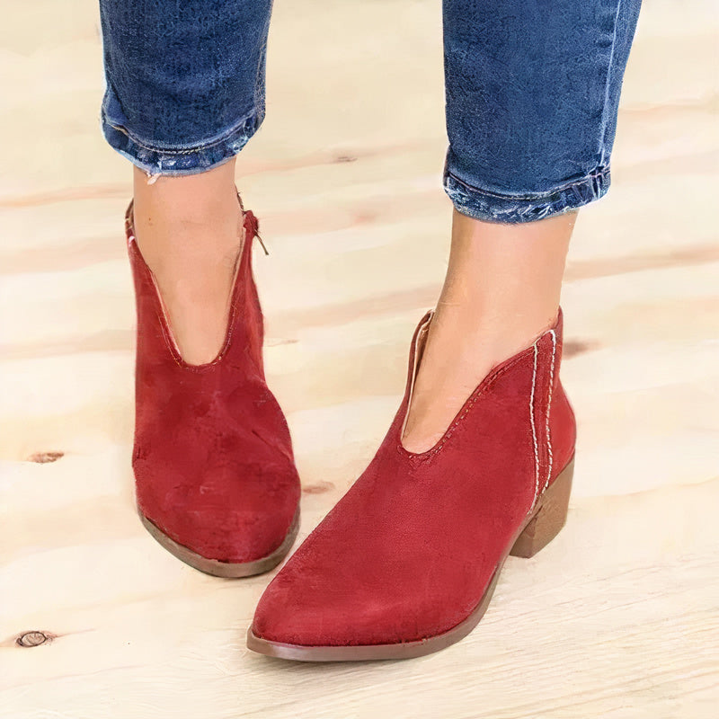 Valenzora Stiefeletten mit spitzer Zehenpartie - Kaylee