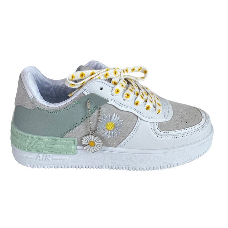 Valenzora | Casual Non-Slip Floral Print Ankle Sneakers