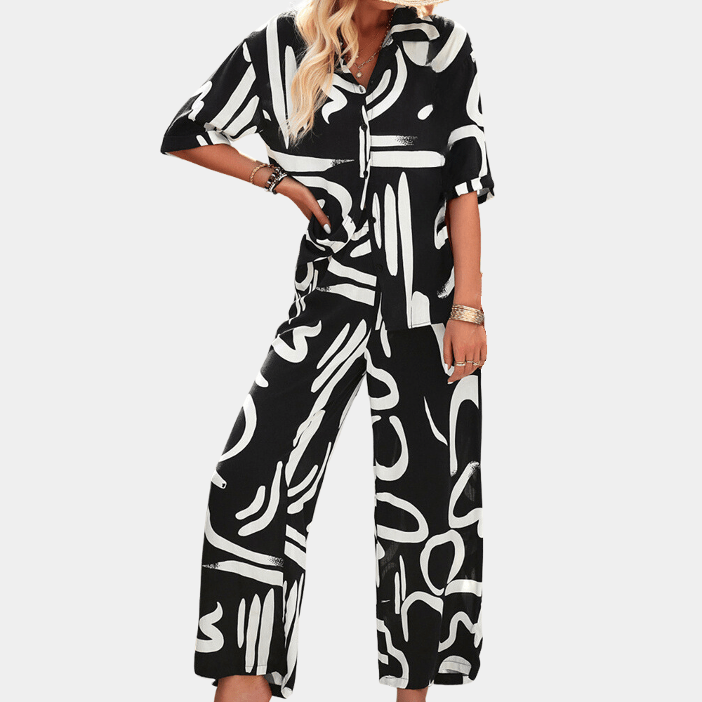 Valenzora | Summer two-piece set women's clothing two-piece set