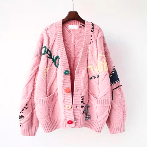 Valenzora | Damen-Cardigan im Vintage-Stil