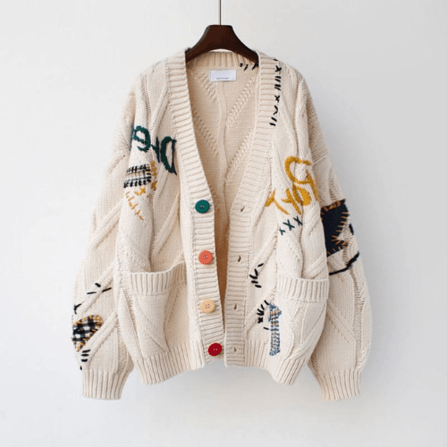 Valenzora | Damen-Cardigan im Vintage-Stil