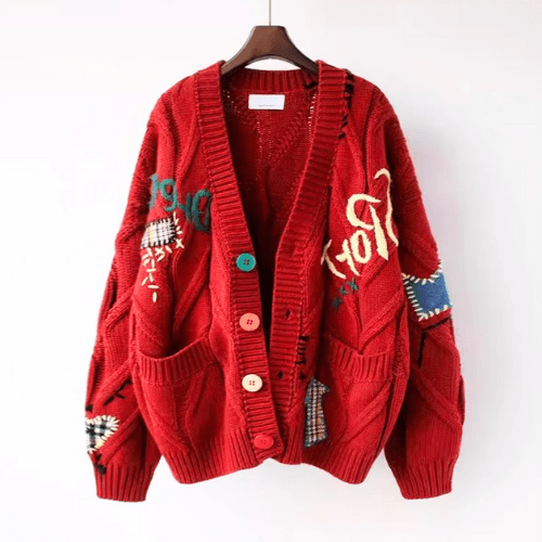 Valenzora | Damen-Cardigan im Vintage-Stil