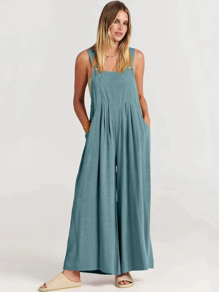 Valenzora | BreezyChic Weit geschnittener Jumpsuit