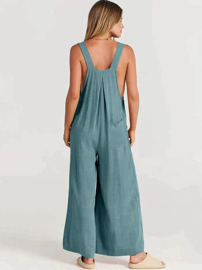 Valenzora | BreezyChic Weit geschnittener Jumpsuit