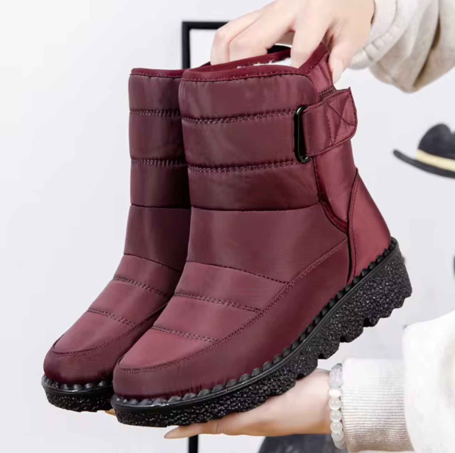 Non-slip, waterproof winter snow boots