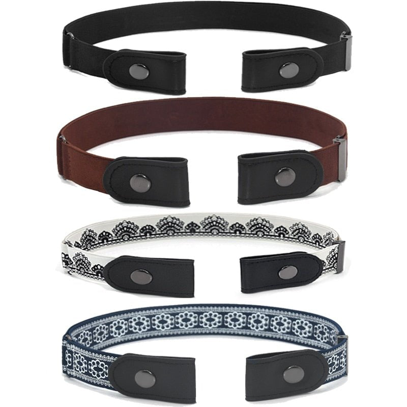 Asvel - Comfortable elastic women's belts without buckles