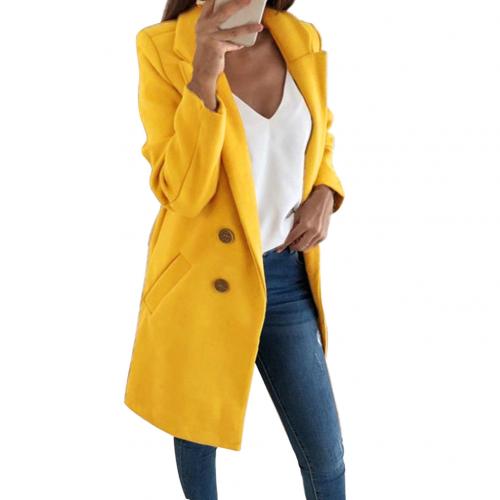 AUROZA – An elegant long blazer coat