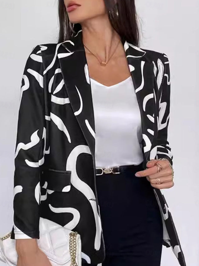 Valenzora | Stylish women's blazers with print