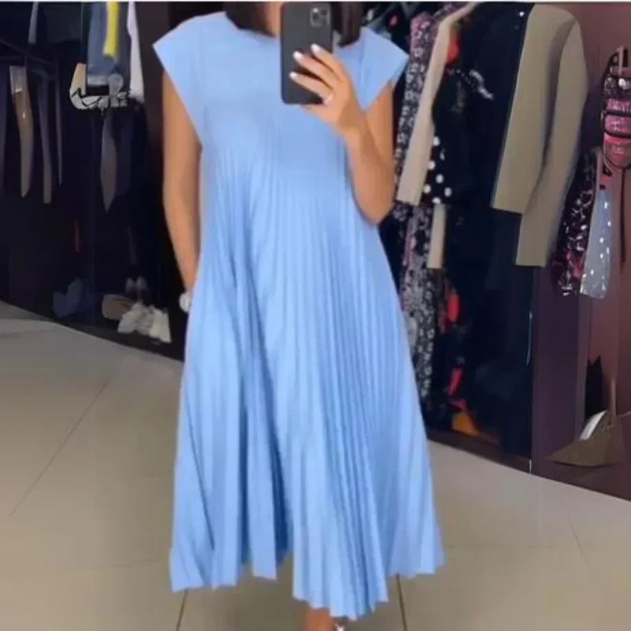 Valenzora | Leichtes und frisches Plisseekleid