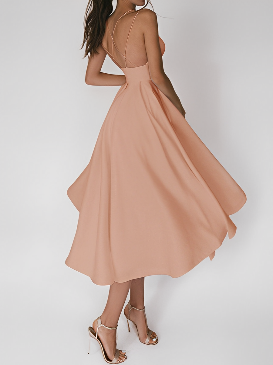 Valenzora | A light dress with delicate spaghetti straps