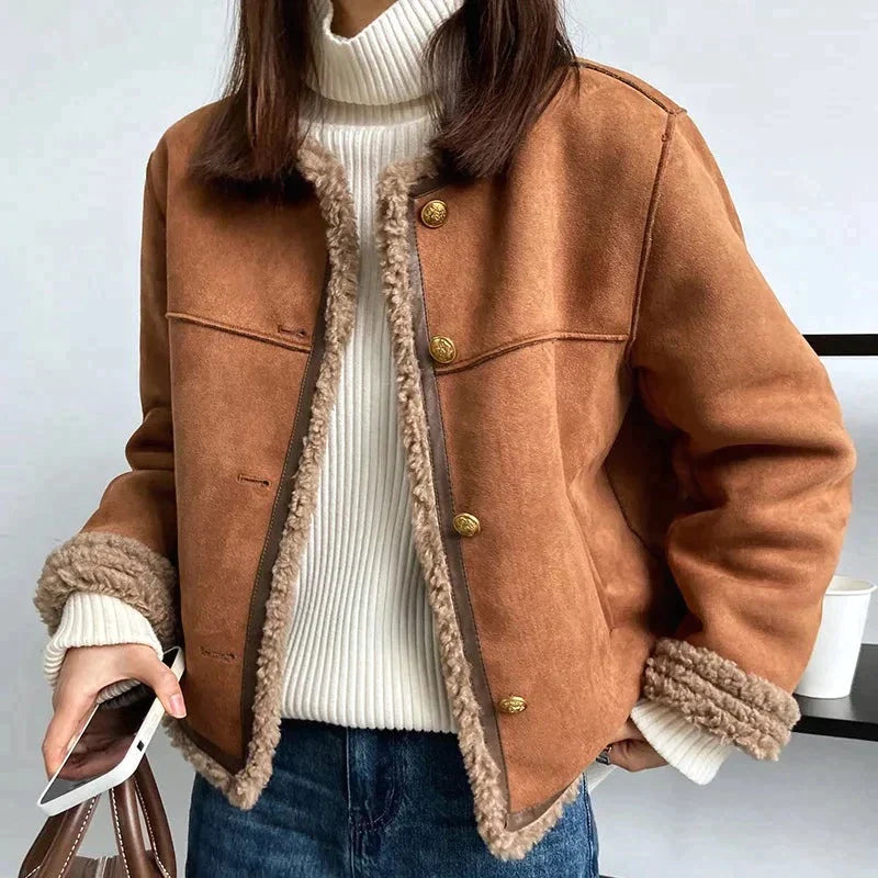 Valenzora | Weiche Lammwolljacke