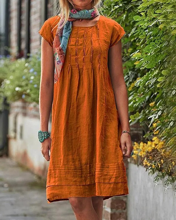 Valenzora | Vintage- und Freizeitkleider für Damen aus robustem Leinen
