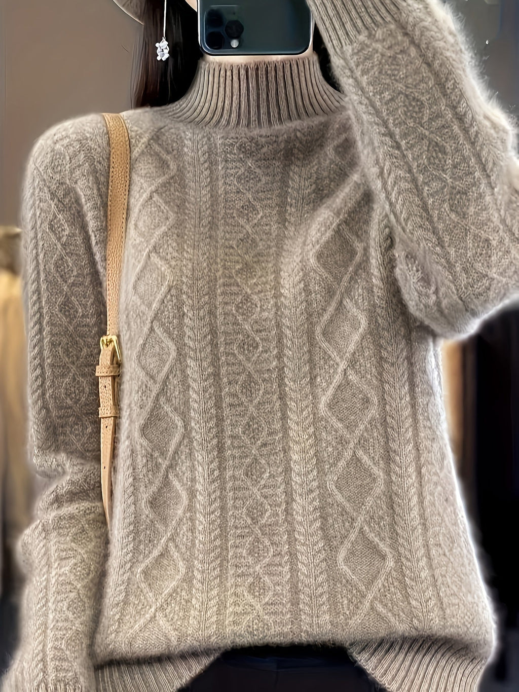 Valenzora | Comfortable knitted wool sweater