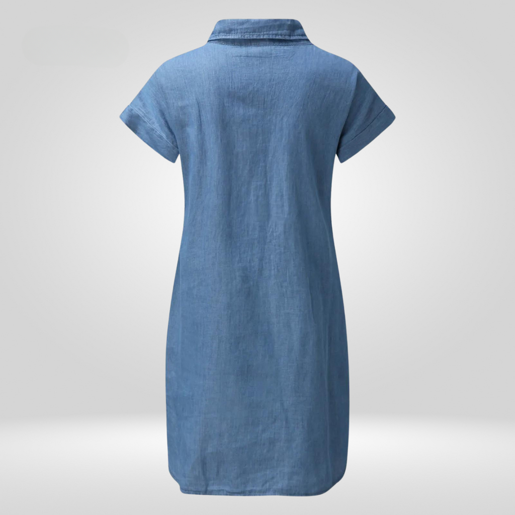 Valenzora | Elegantes Jeanskleid