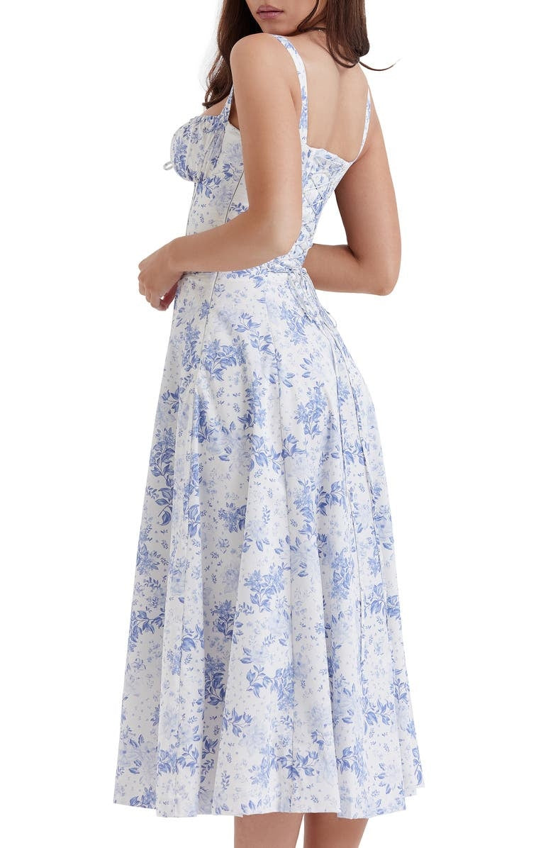 Taillenkleid mit Bustier-Design