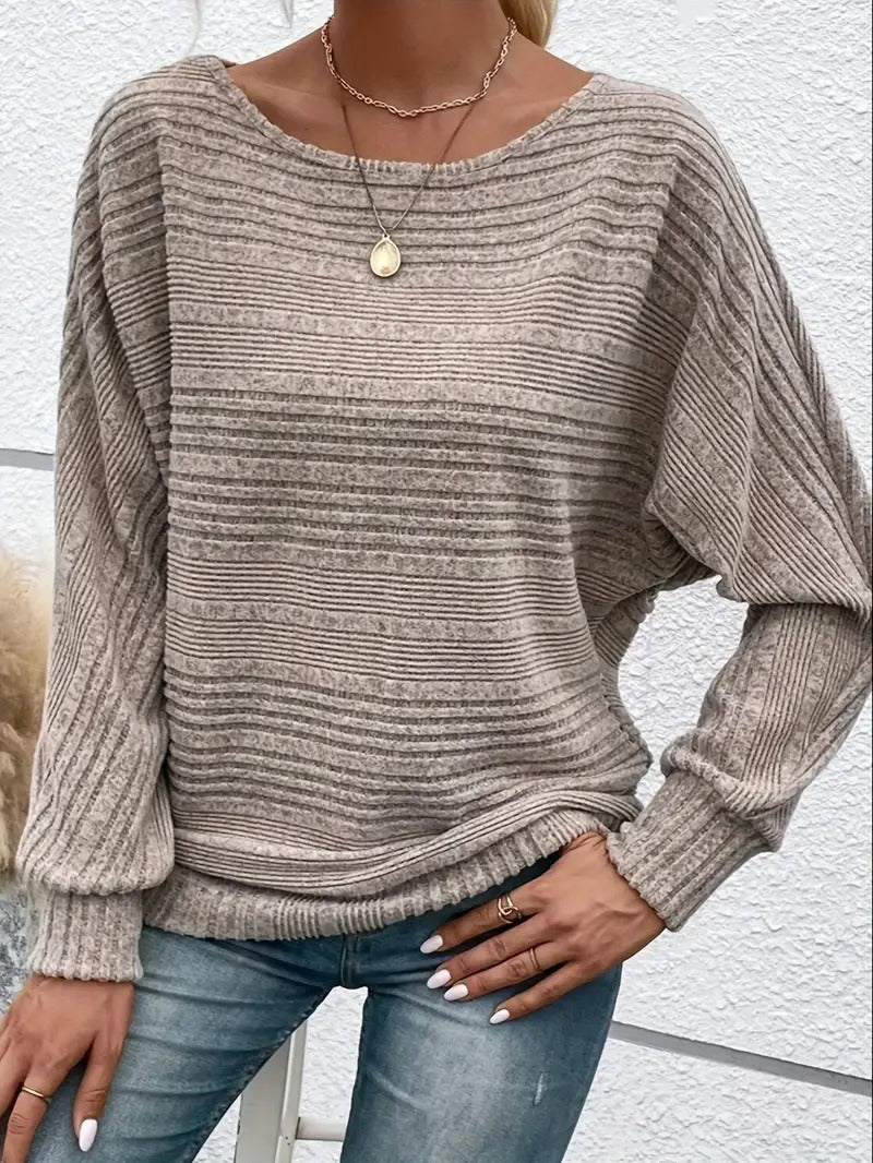 Valenzora | Striped Sweater for Effortless Everyday Style for Women