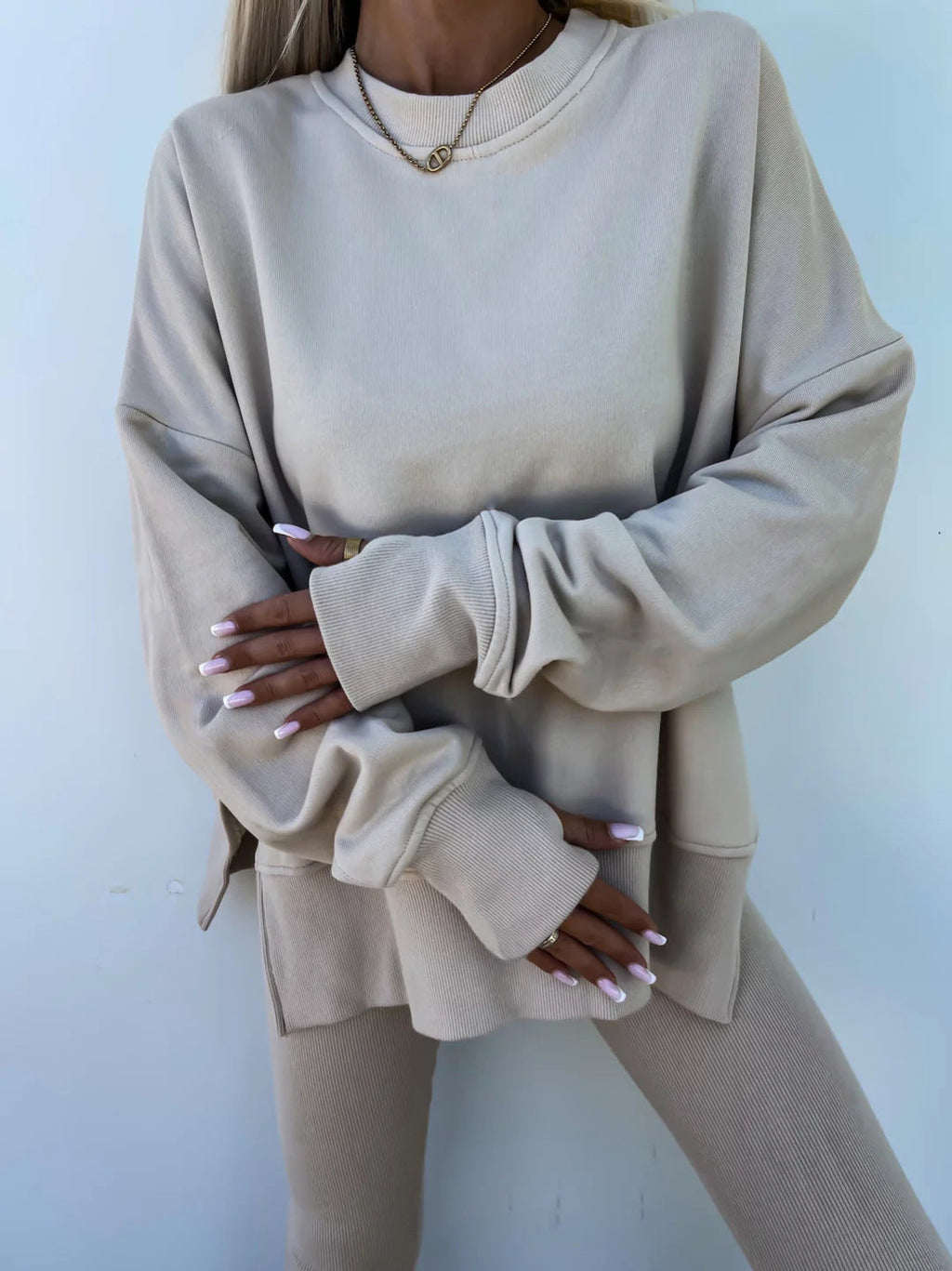 Valenzora | Women's Relaxed Style Suit with Long Sleeves – Winter Set