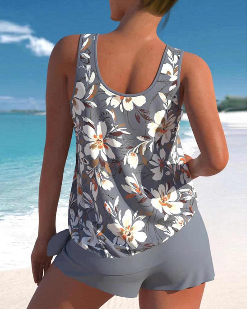 Valenzora | Tankini-Badeanzug Stylisches Zweiteiliges Badeanzug-Set