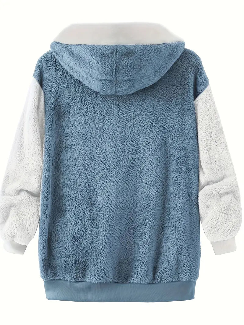 Gemütliche, stylische Jacke mit Reißverschluss